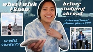 thumbnail of study abroad tips that you NEED to know before leaving || CIEE Paris